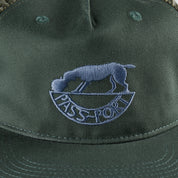 Pass~Port Fretworks Workers Trucker - Elm