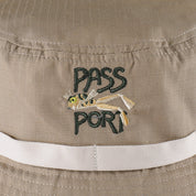 Pass~Port Frog Lure Anglers Bucket Hat - Khaki