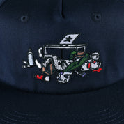 Pass~Port Lucid Dream Workers Cap - Navy / Dark Green