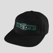 Pass~Port Ram Heavy Canvas Workers Cap - Black