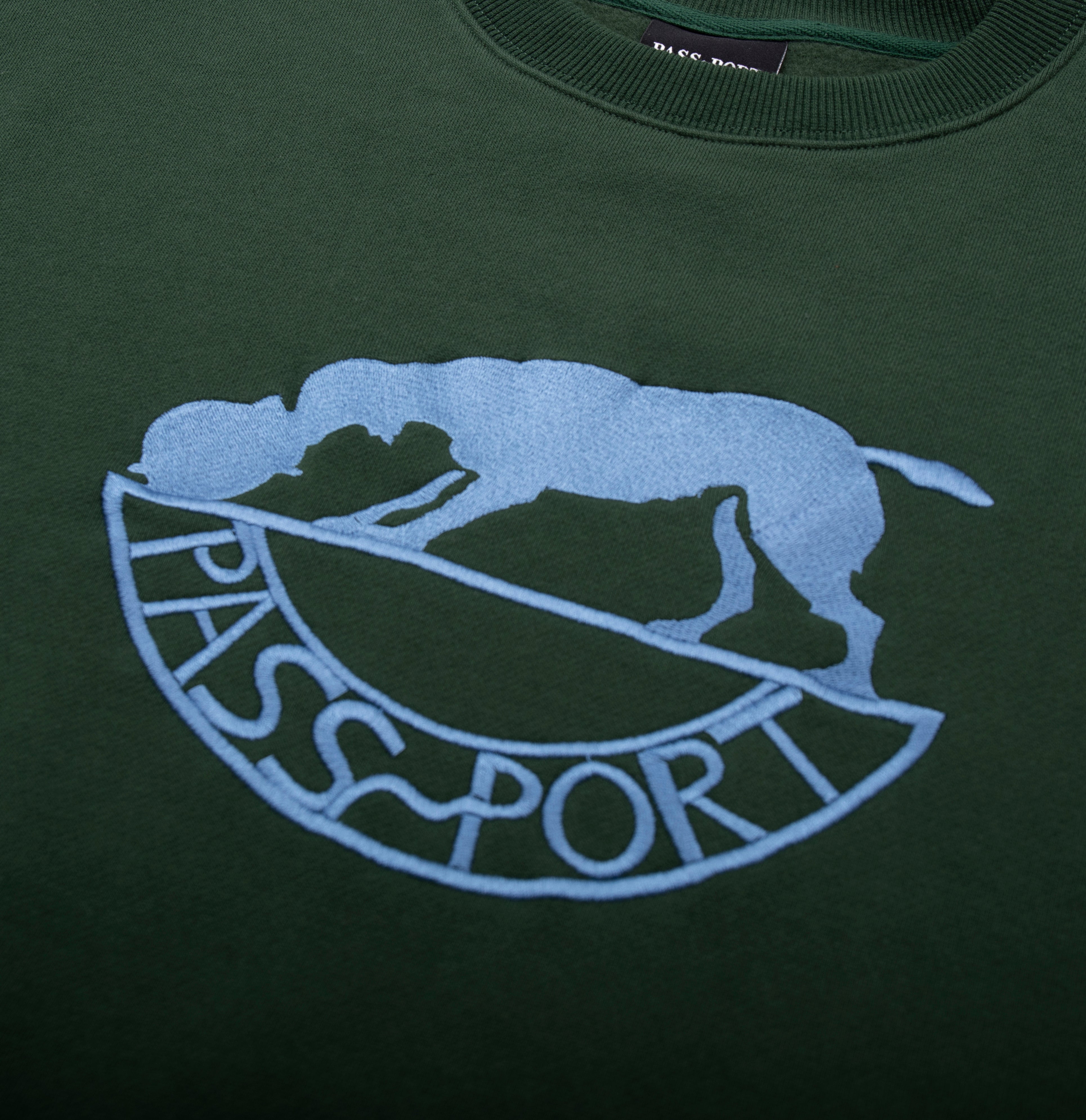 Pass~Port Fretworks Sweater - Forest Green