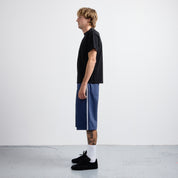 Pass~Port Leagues Club Short - Side Stripe Navy