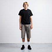 Pass~Port Leagues Club Short - Side Stripe Grey