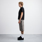 Pass~Port Workers Club 3/4 Jean Short - Acid Grey