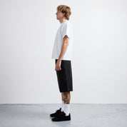 Pass~Port Workers Club 3/4 Jean Short - Faded Wash Black