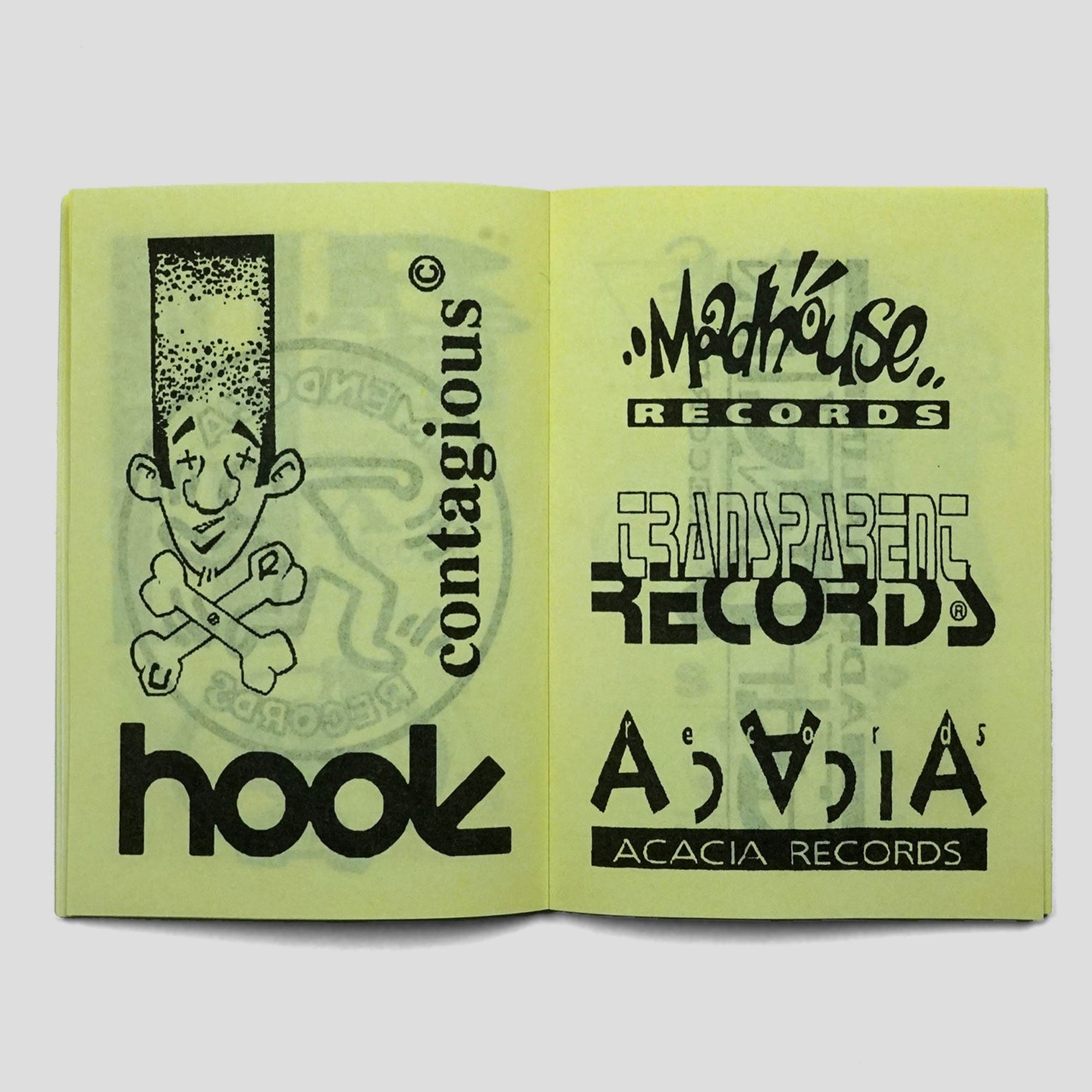 Klasse Wrecks KFAX7 Record Label Logo Archive Vol.2