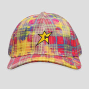 Carpet Company C Star Plaid Hat - Red