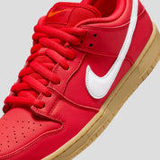 Nike SB Dunk Low Pro - University Red / White