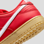 Nike SB Dunk Low Pro - University Red / White