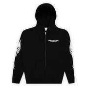 Sci-Fi Fantasy Origin Zip Hoodie - Black