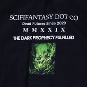 Sci-Fi Fantasy Dark Prophecy Tee - Black