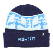 Pass~Port Scissorcraft Beanie - Dark Blue