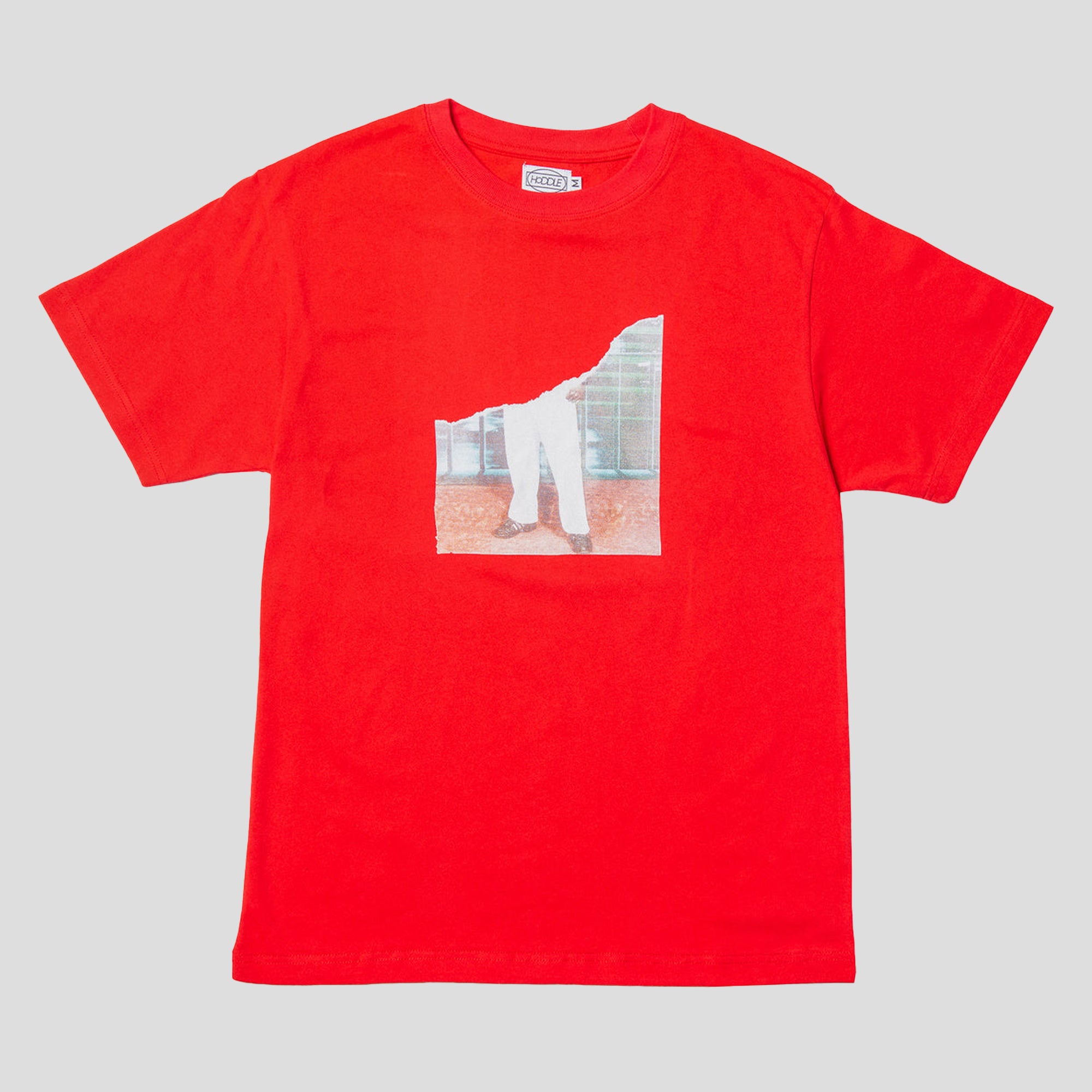 Hoddle Scrapbook Tee - Red