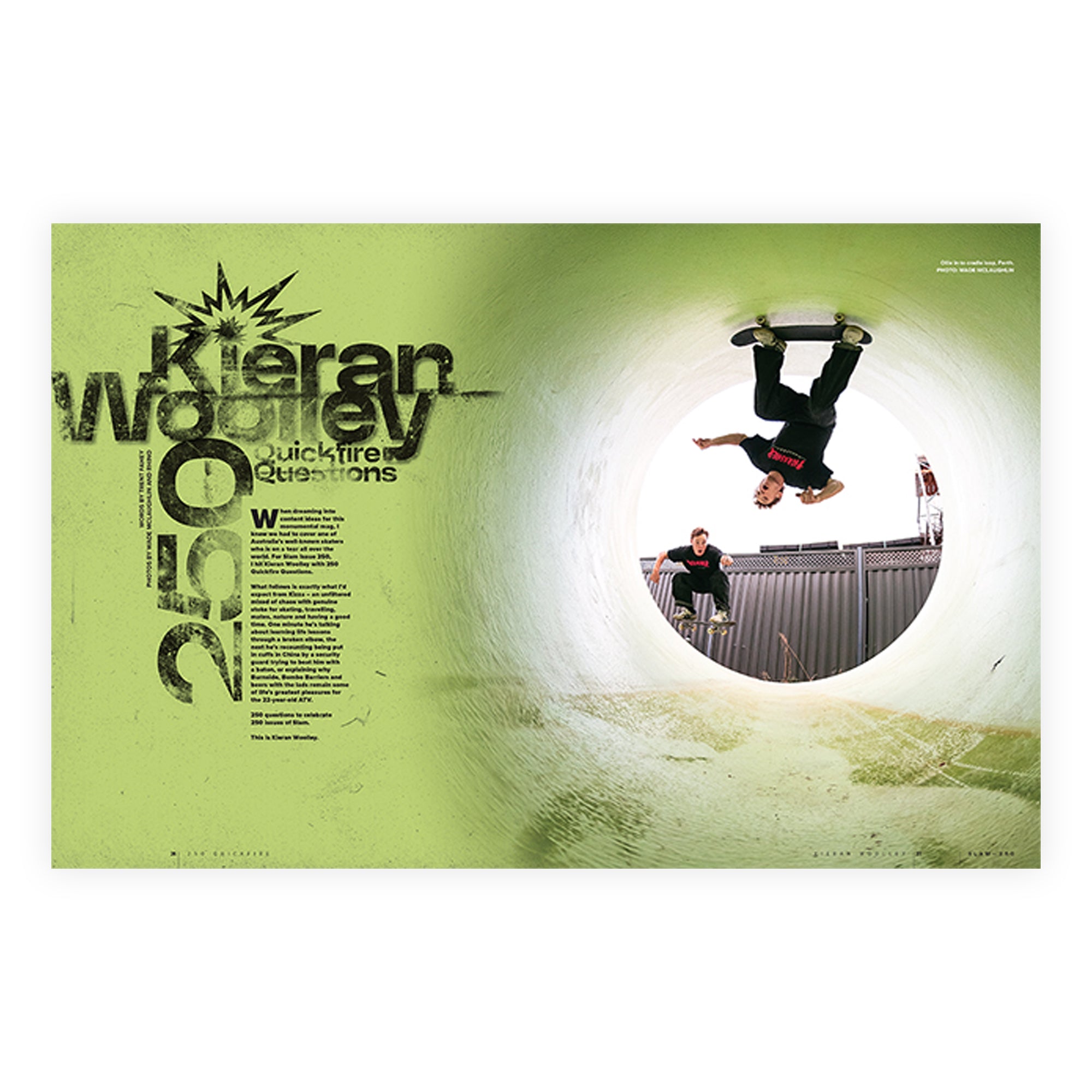 Slam Skateboarding Magazine Issue #250