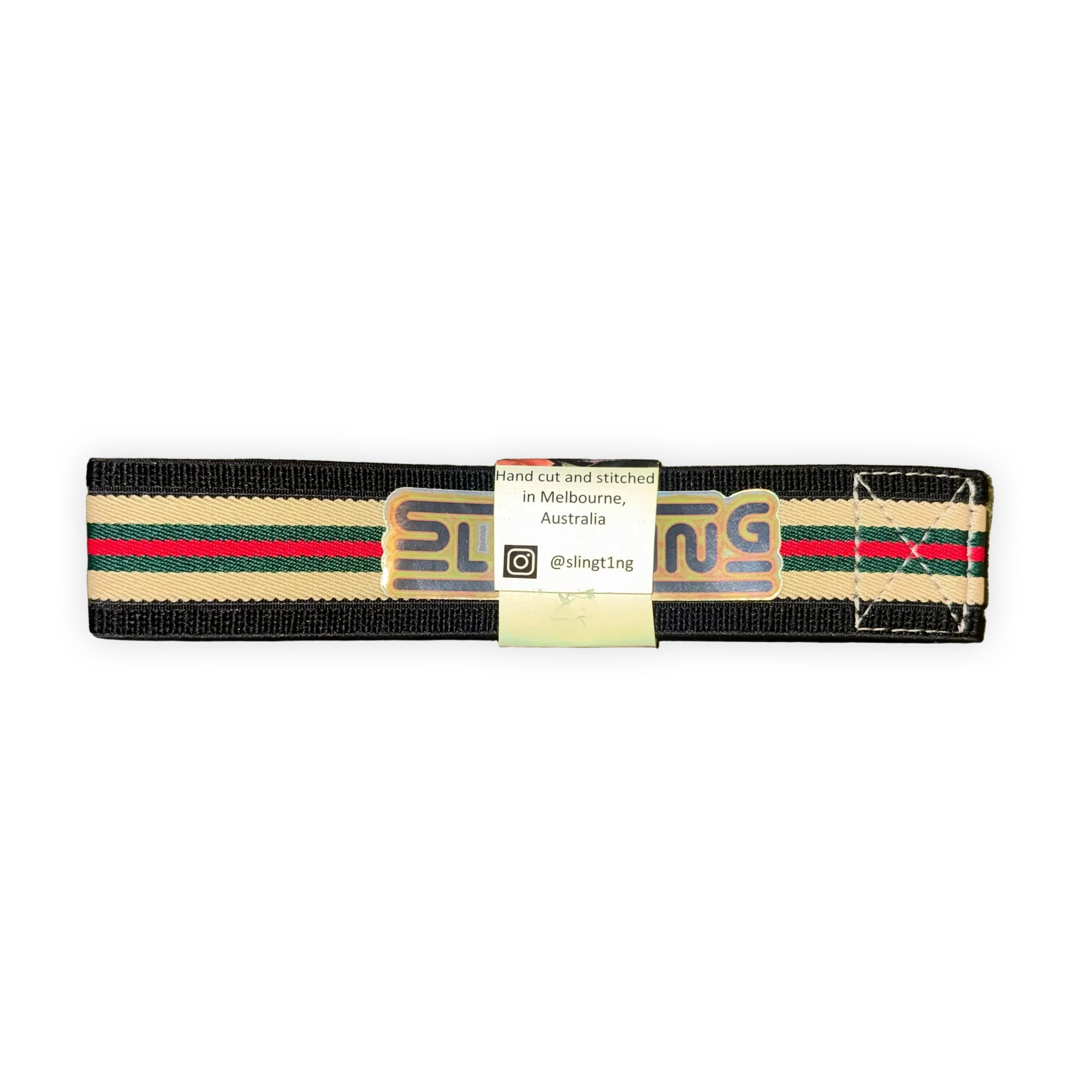 Slingting Sling - Striped Black / Silver