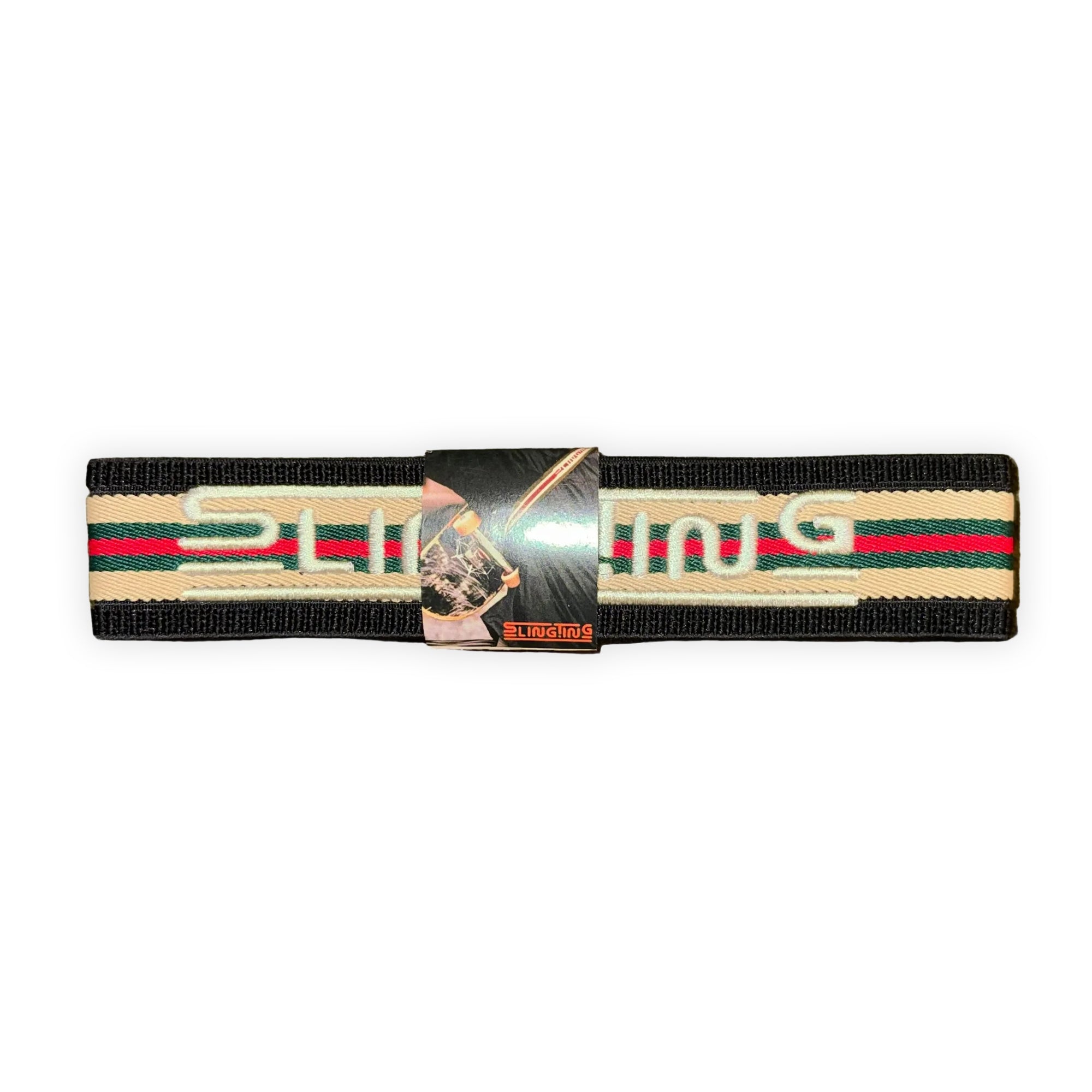 Slingting Sling - Striped Black / Silver