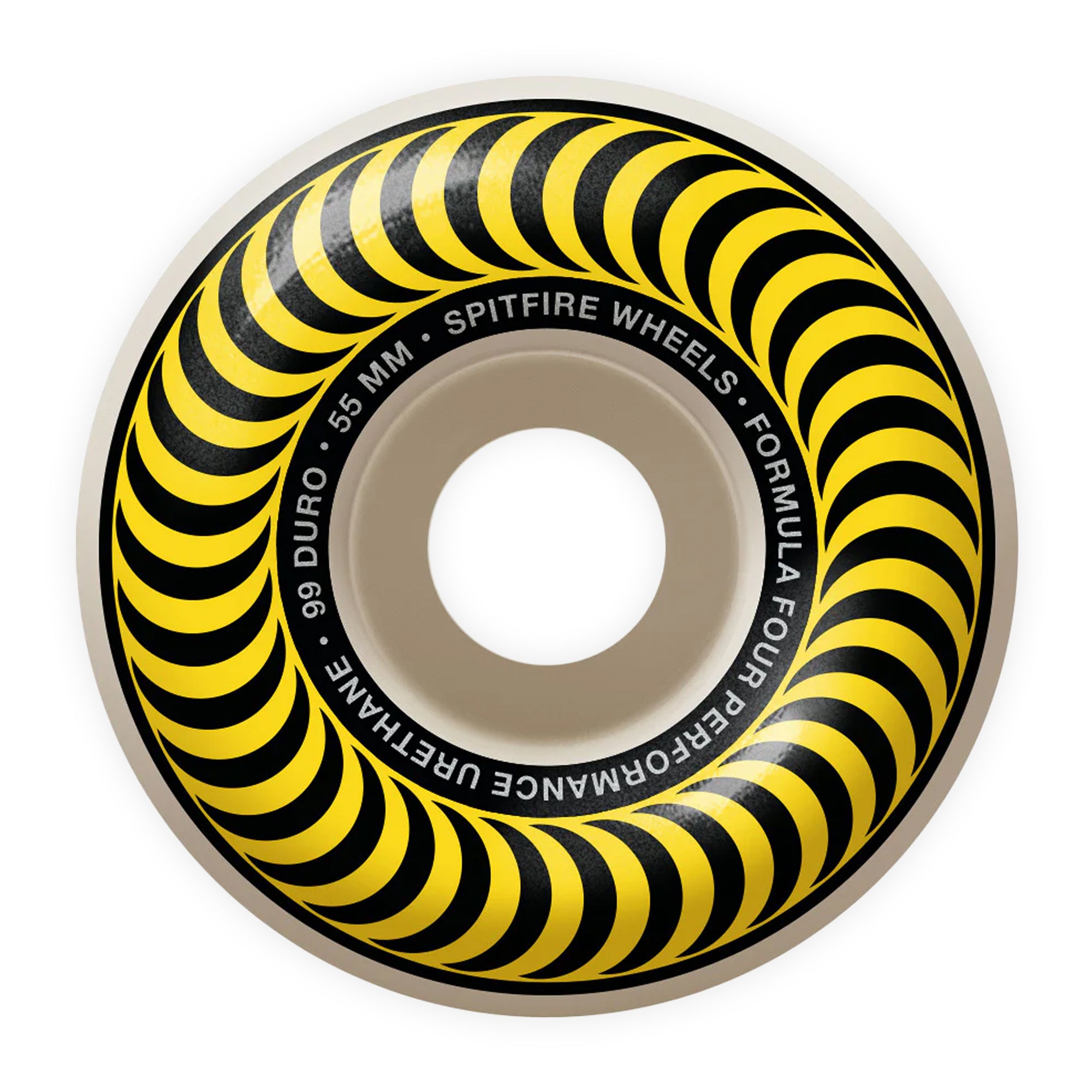 SPITFIRE FORMULA FOUR 99 DURO コニカルフル 53 Amazon.com : Spitfire Formula 4 99d Conical Full 53mm White W/Blue