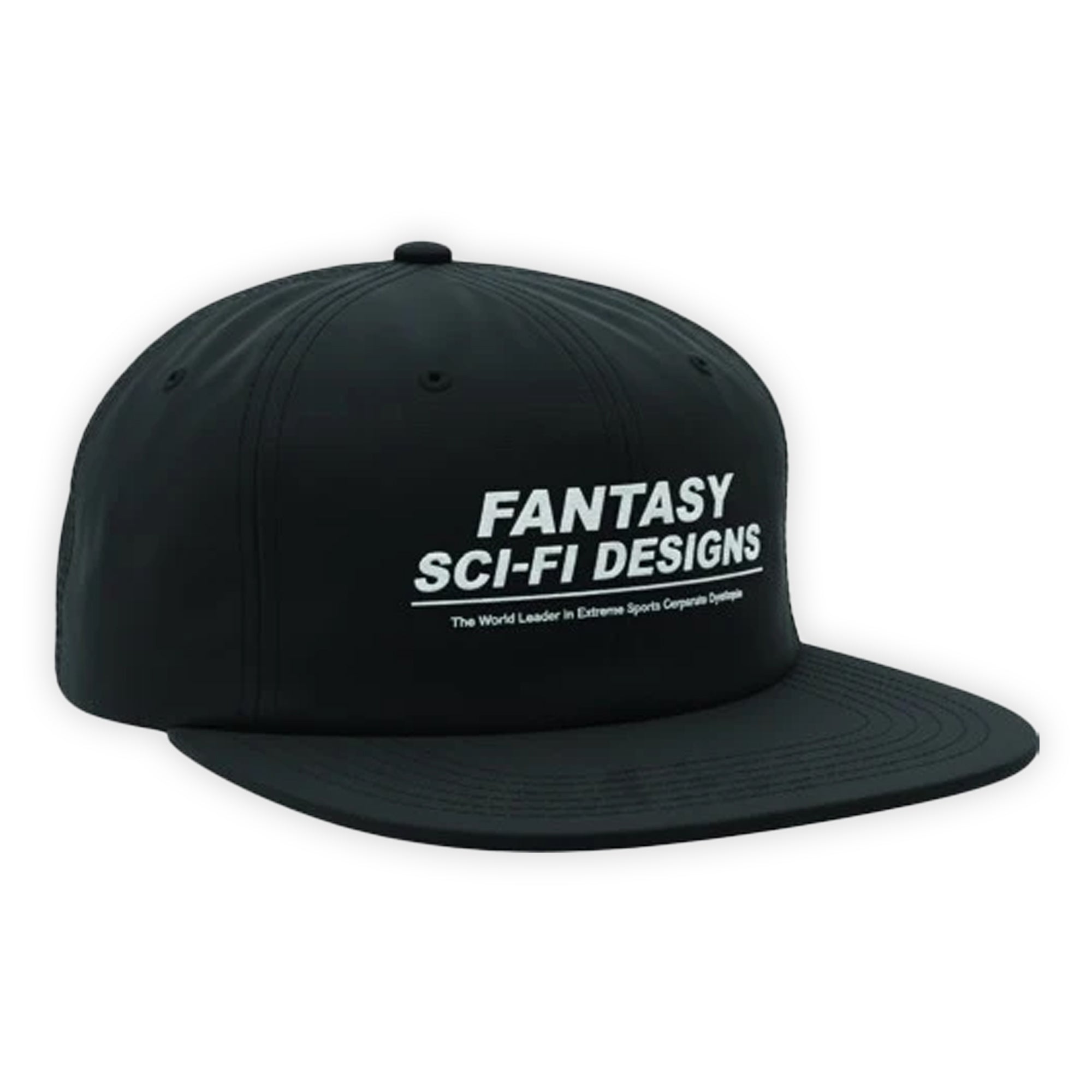 Sci-Fi Fantasy Extreme Design Hat - Black
