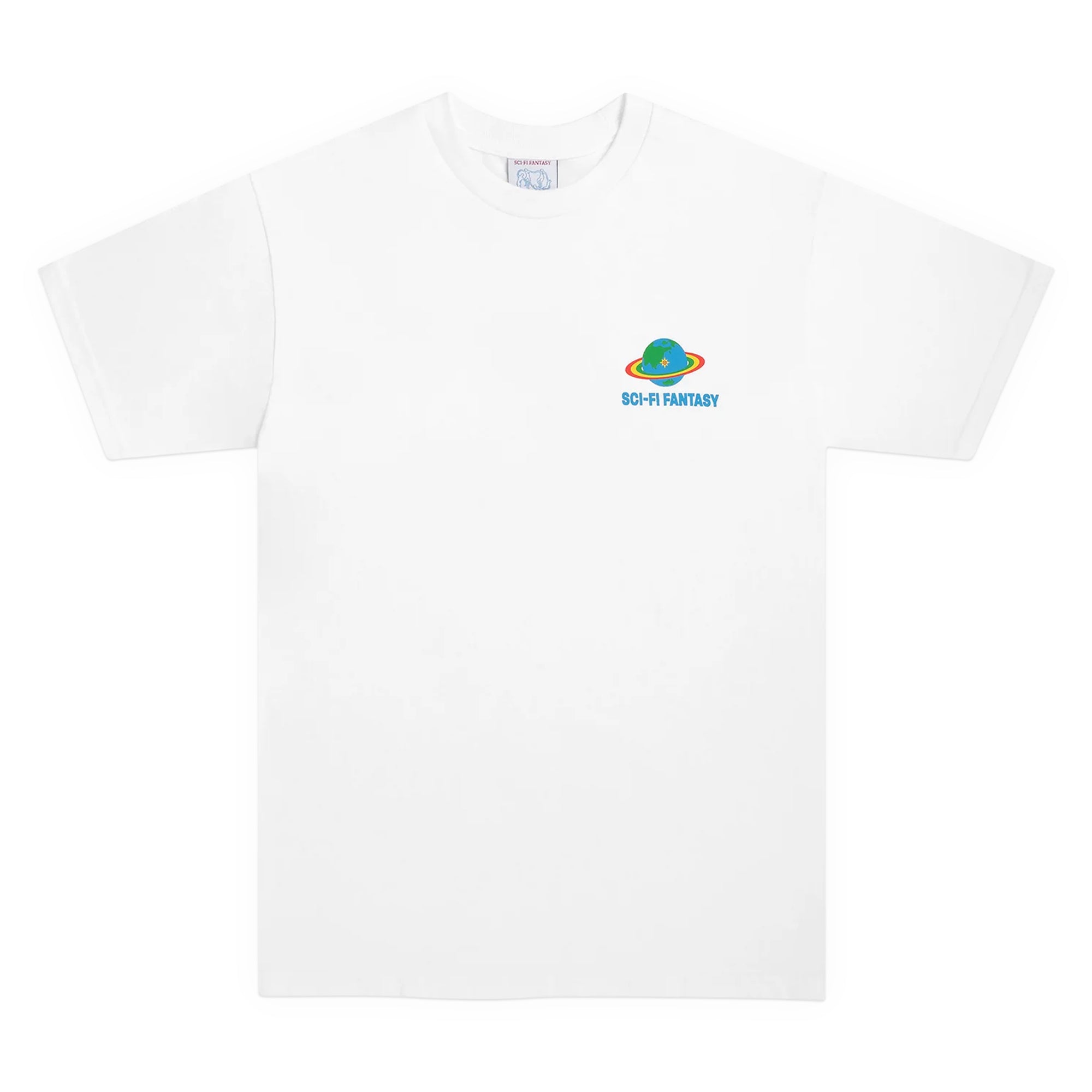 Sci-Fi Fantasy Zen Meditation Tee - White
