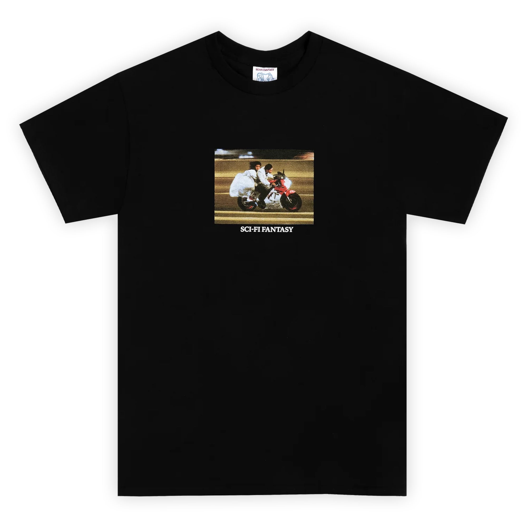Sci-Fi Fantasy A Moment Of Romance Tee - Black