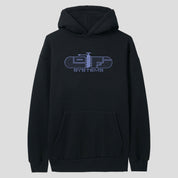 Lo-Fi Process Pullover Hood - Black