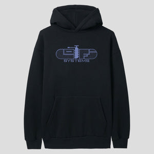 Lo-Fi Process Pullover Hood - Black