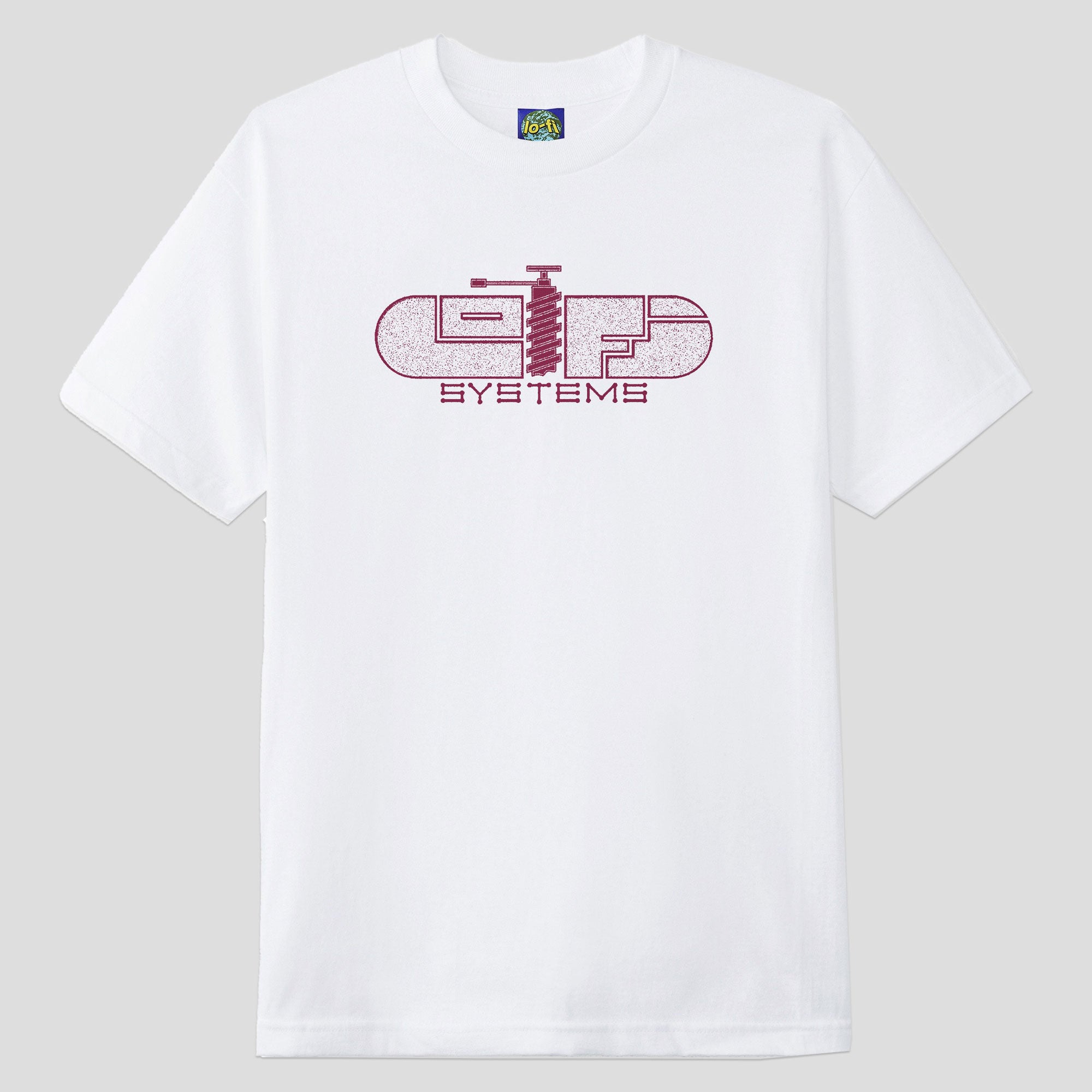 Lo-Fi Process Tee - White