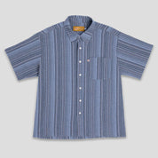 Frog Skateboards Shirt Mojo Stripe - Blue