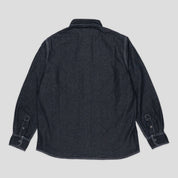 Dancer Double Pocket Shirt - Chambray Black