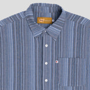 Frog Skateboards Shirt Mojo Stripe - Blue