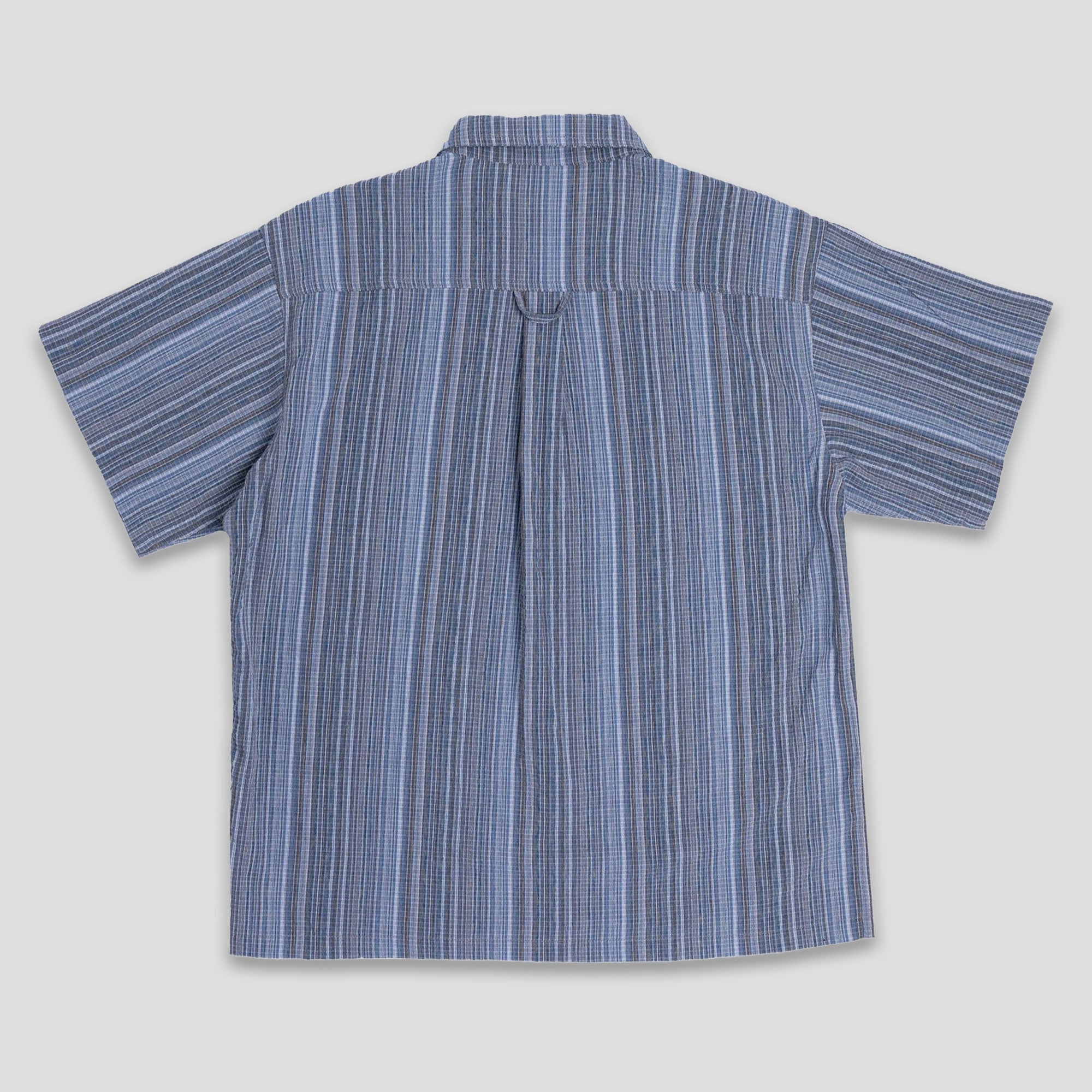 Frog Skateboards Shirt Mojo Stripe - Blue