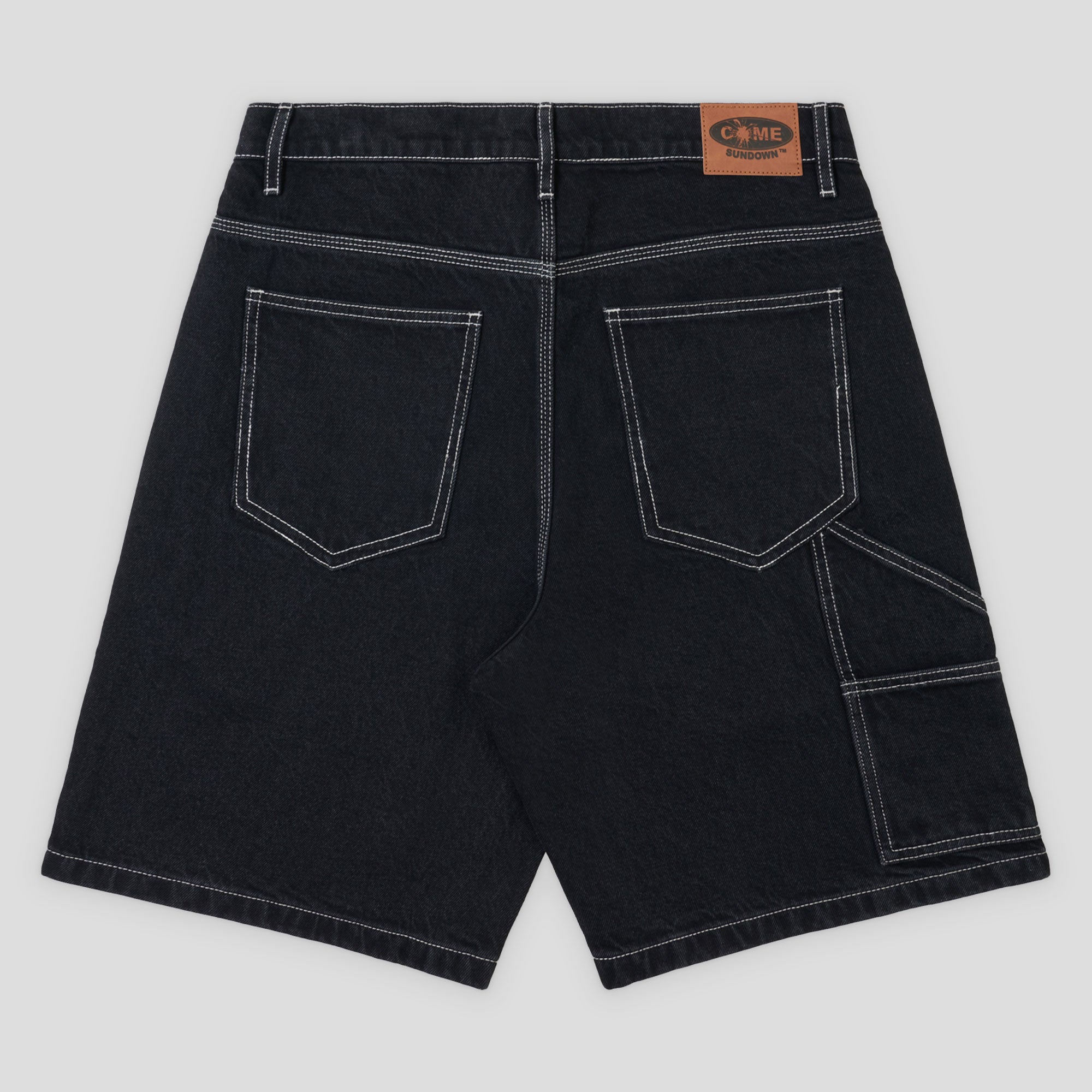 Come Sundown Assiduous Denim Short - Black