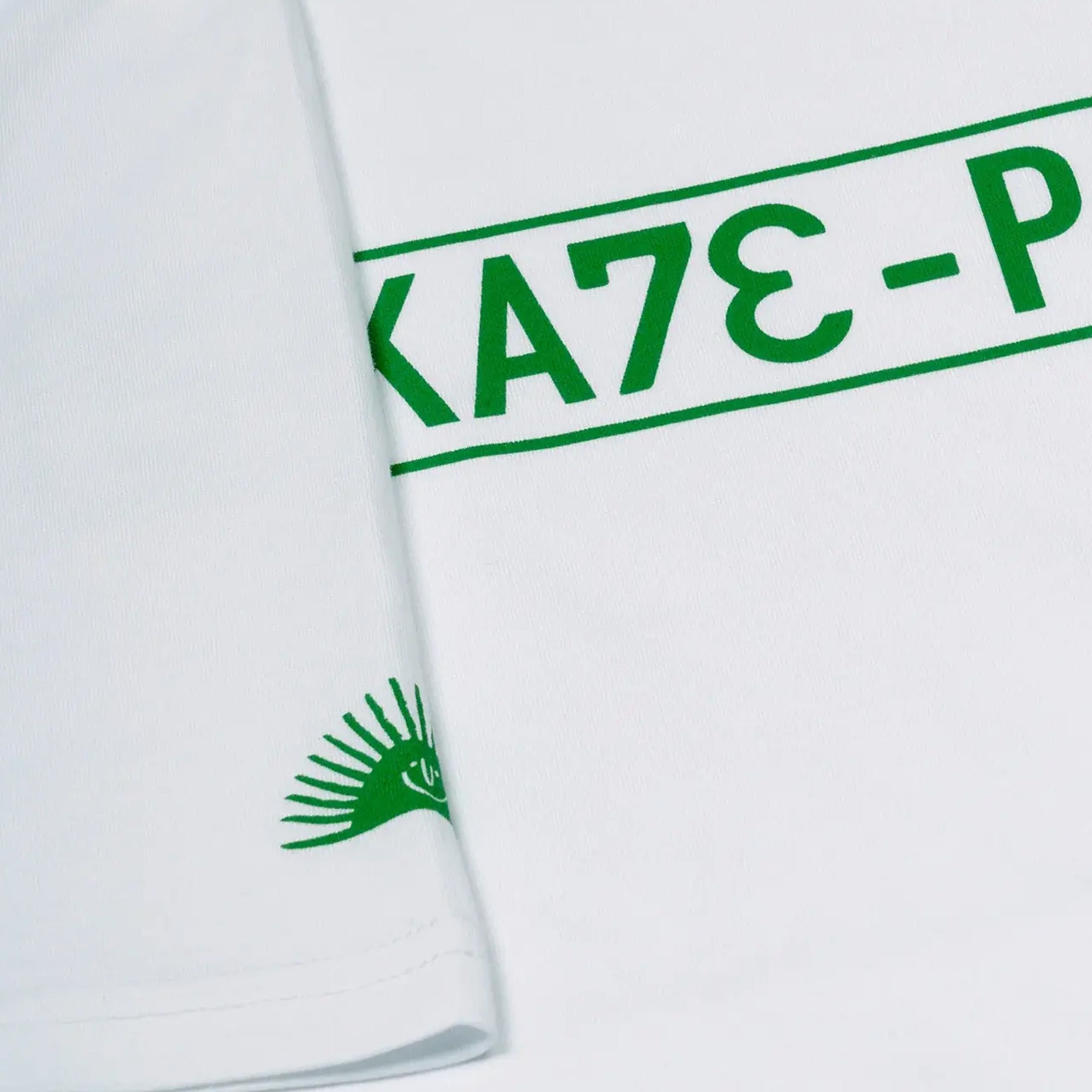 SkatePal Licence Plate Tee - White