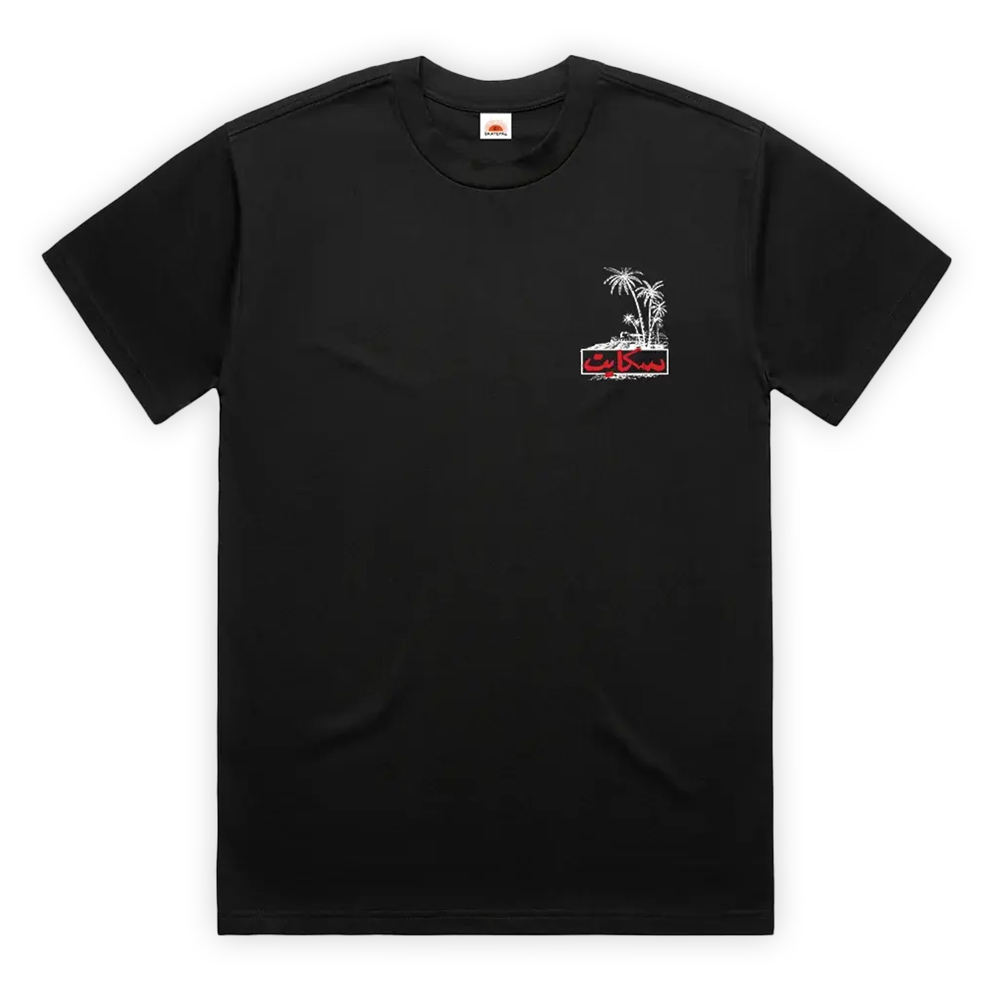 SkatePal Palms Tee - Black