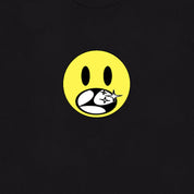 Limosine Happy Face Tee - Black