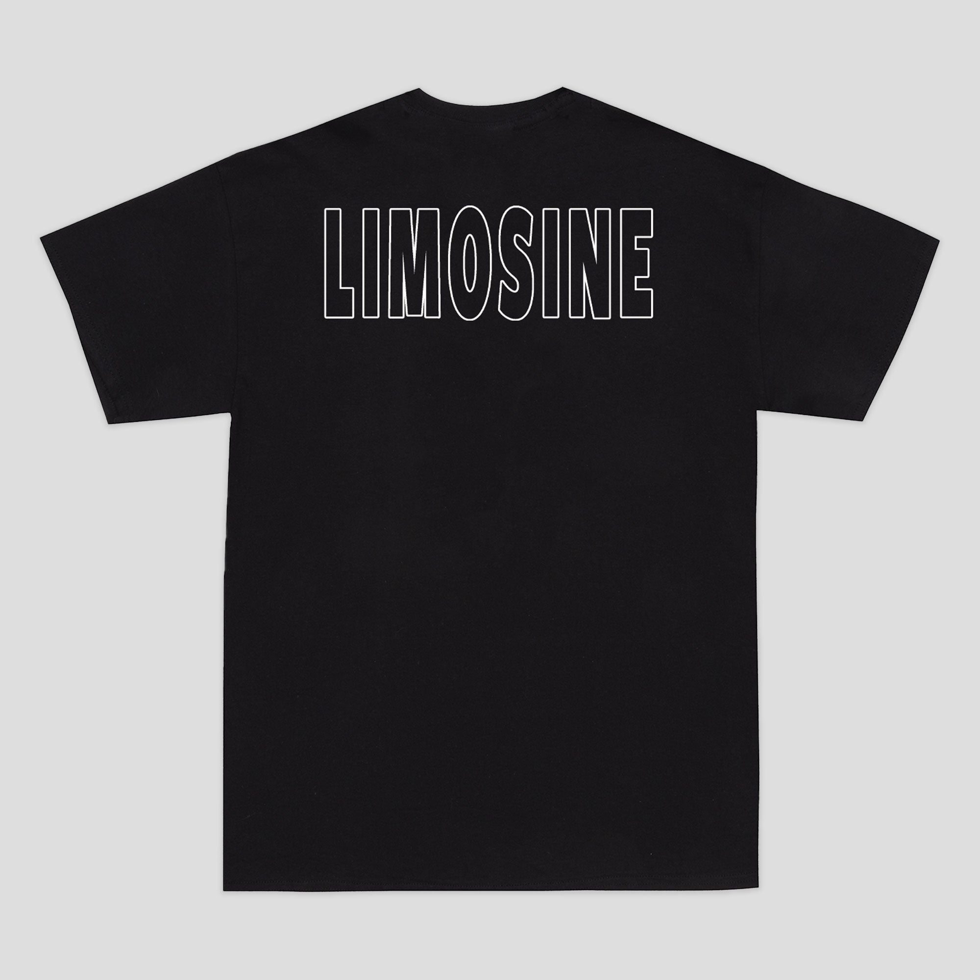 Limosine Happy Face Tee - Black