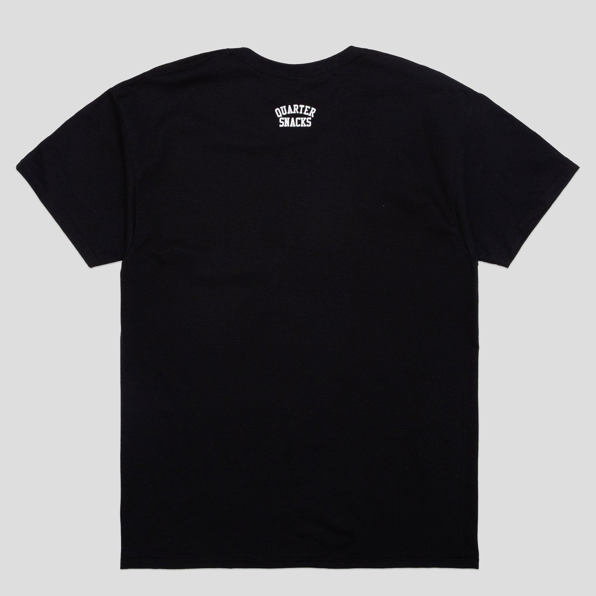 Quartersnacks Front Snackman Tee - Black