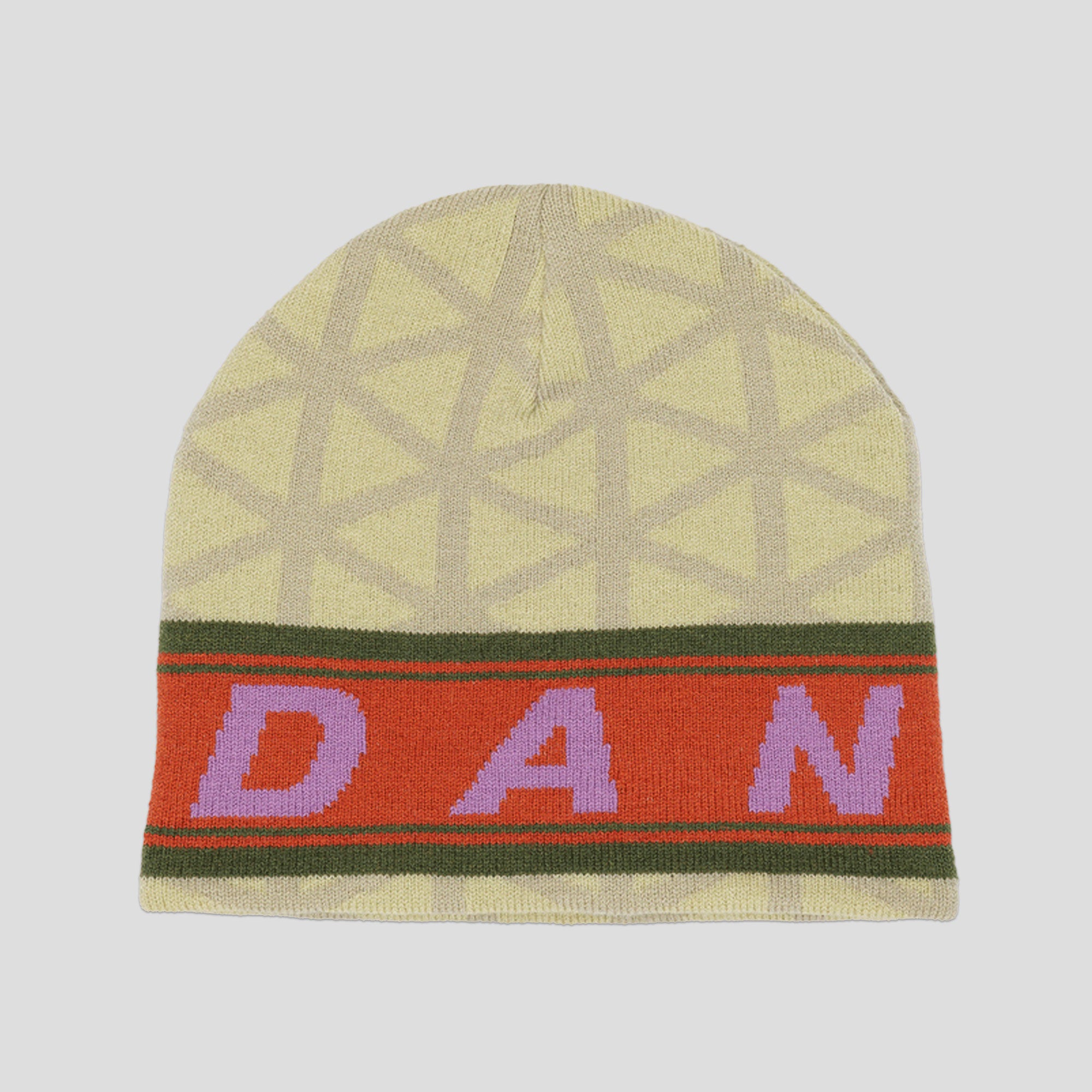 Dancer No Cuff Beanie - Steel Natural