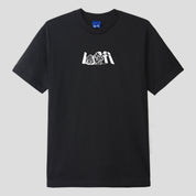 Lo-Fi Stone Logo Tee - Black