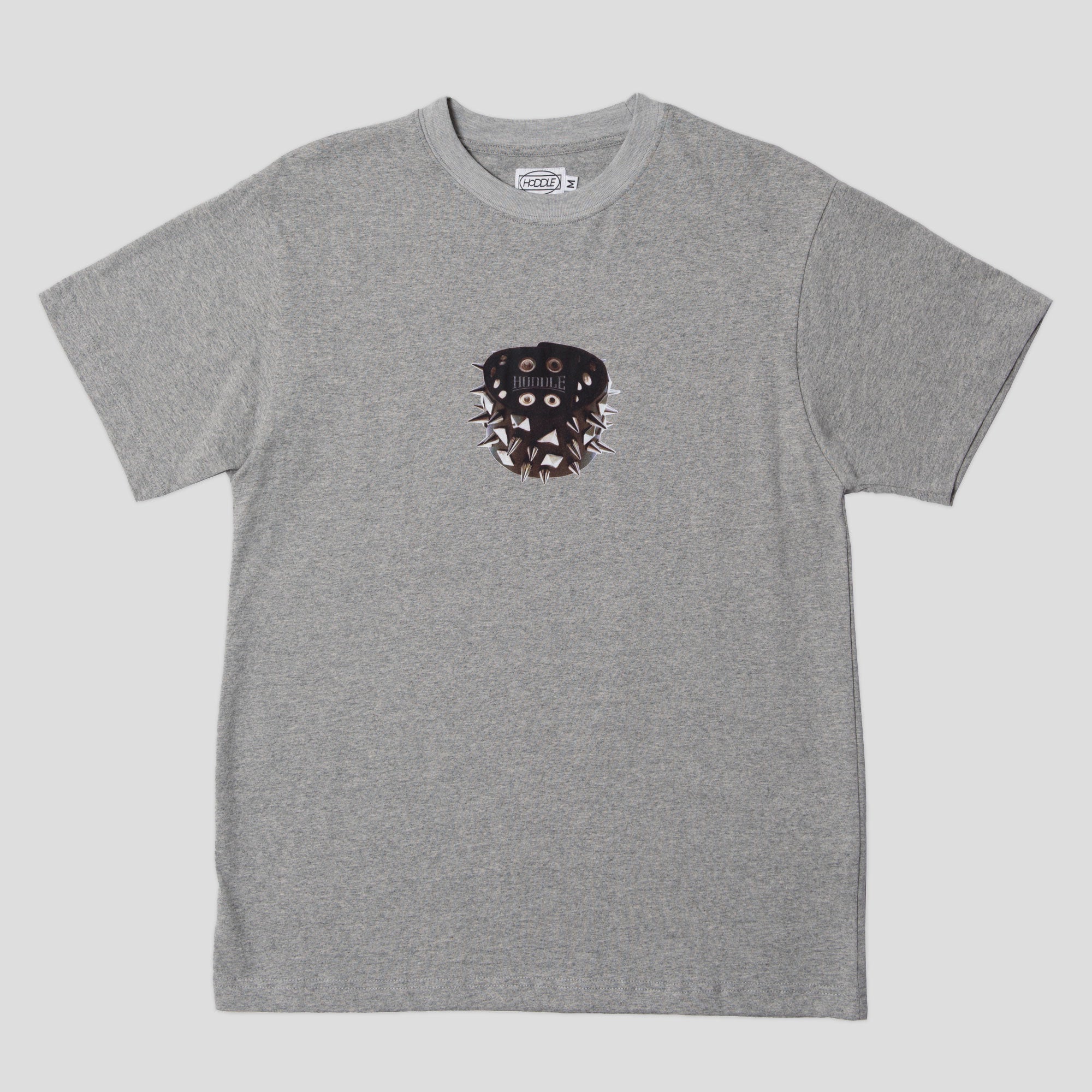 Hoddle Stud Tee - Grey Heather