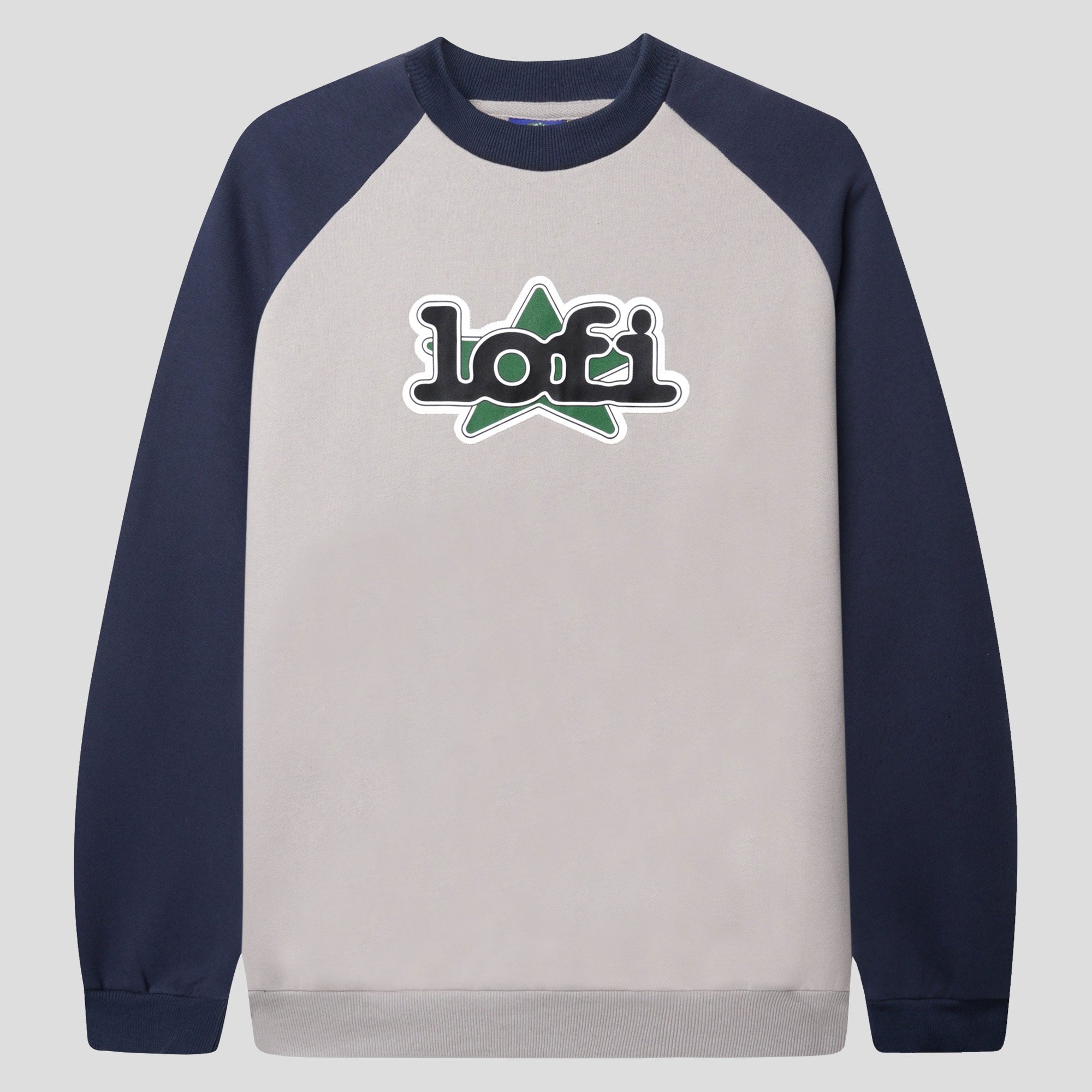 Lo-Fi Star Logo Sweatshirt - Space / Cement