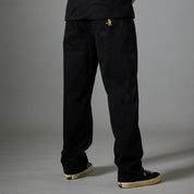 Pass~Port Workers Club Straight Leg Jean - Washed Black