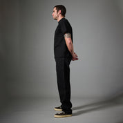 Pass~Port Workers Club Straight Leg Jean - Washed Black