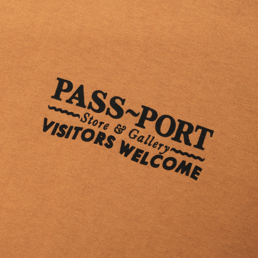 Pass~Port Store & Gallery Exclusive Welcome To Darlo Tee - Golden Brown