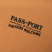 Pass~Port Store & Gallery Exclusive Welcome To Darlo Tee - Golden Brown