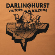 Pass~Port Store & Gallery Exclusive Welcome To Darlo Tee - Golden Brown