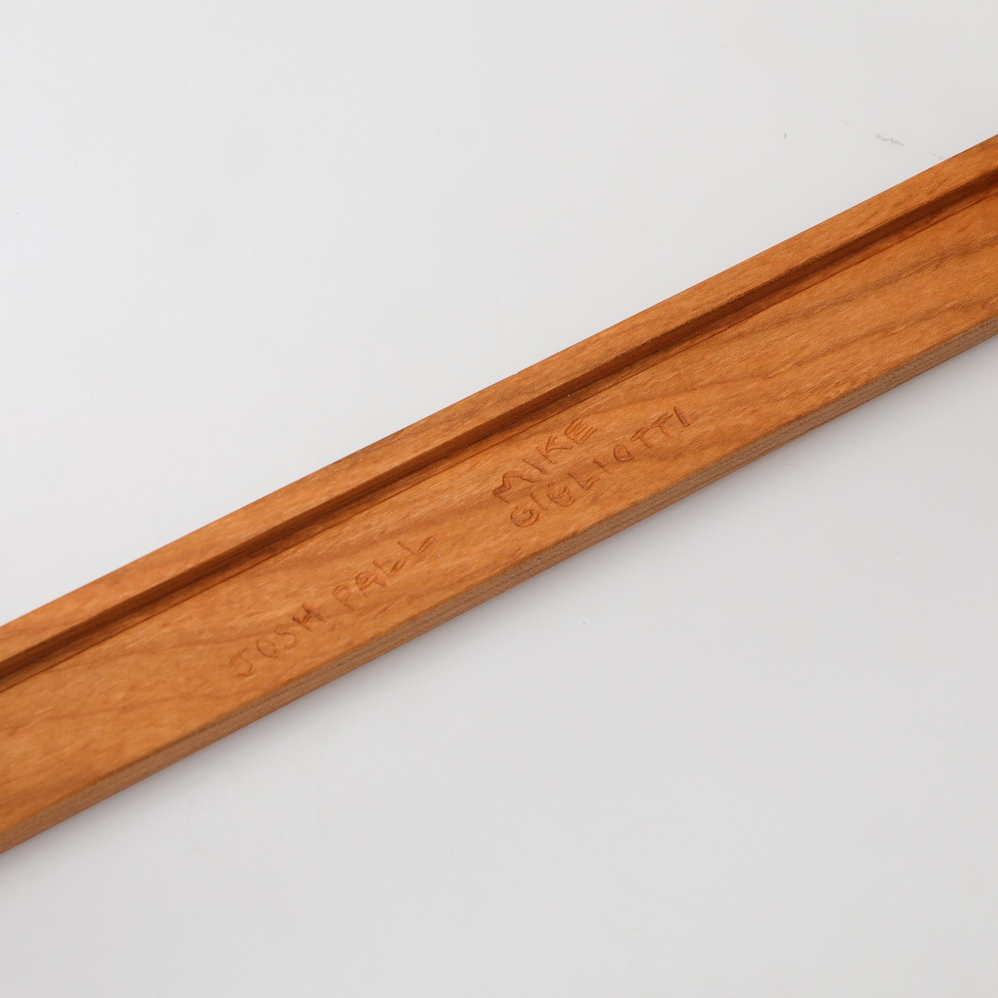 Engraved Cherry Frame Mike Gigliotti & Josh Pall
