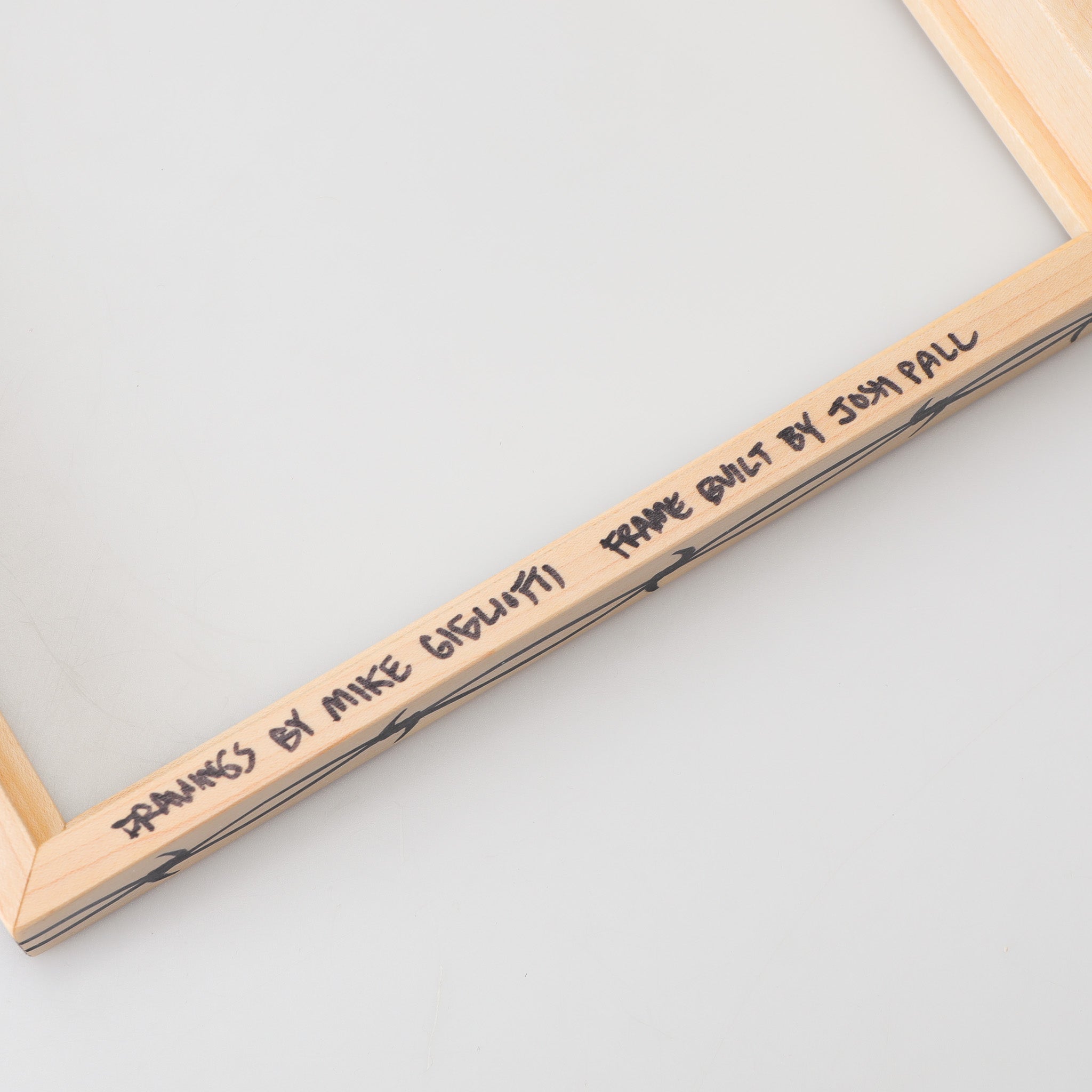 Ink Maple Frame Mike Gigliotti & Josh Pall