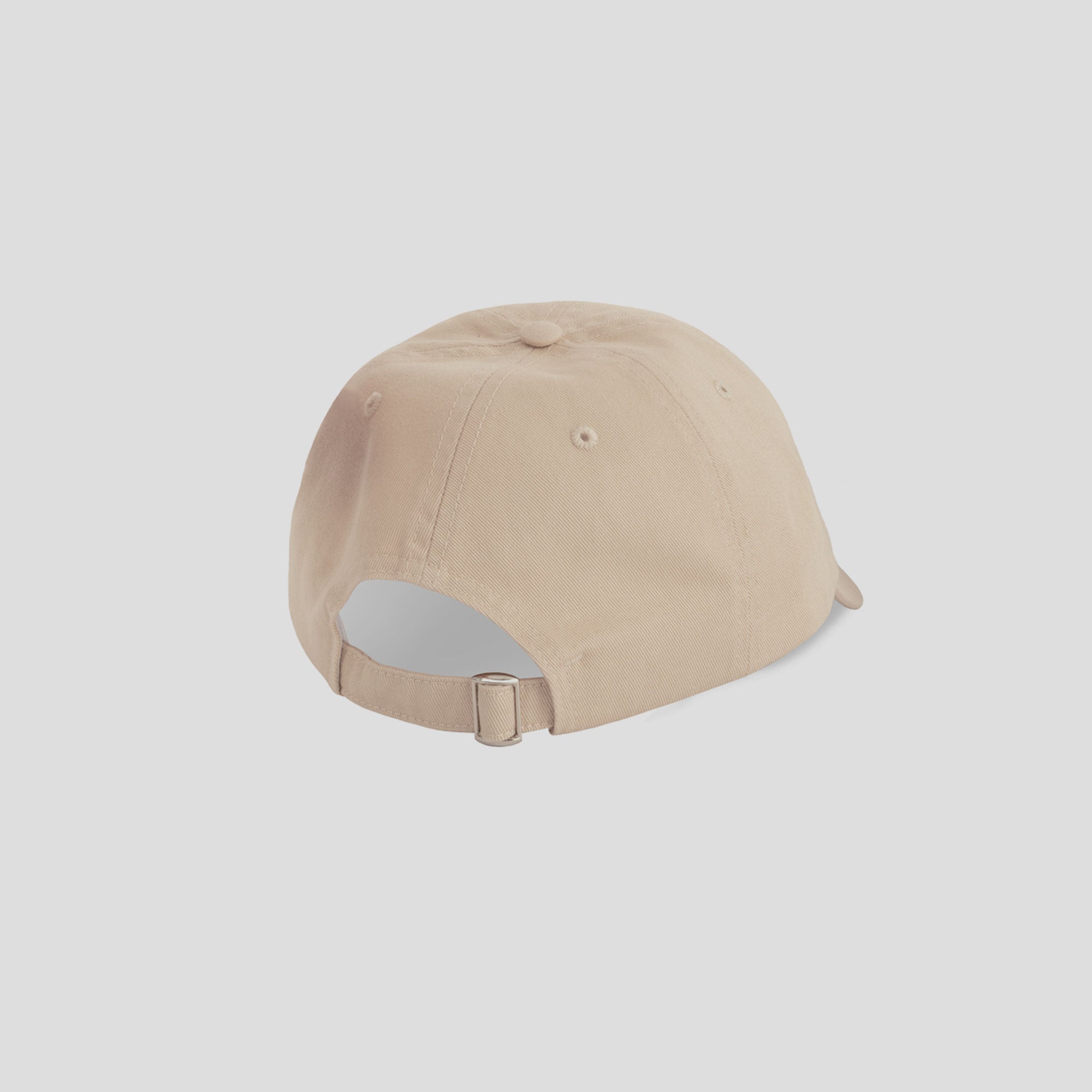 Polar Skate Co. Sai Cap Varsity Logo - Ecru