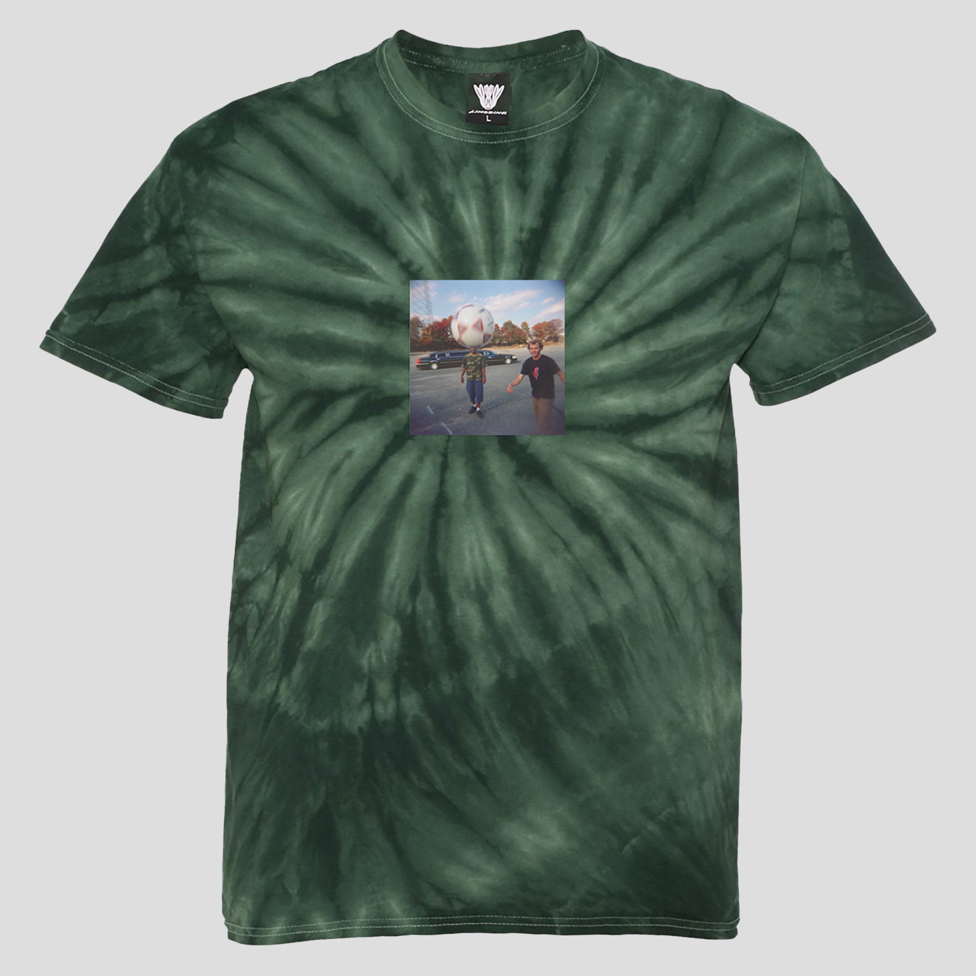 Limosine Mundo Tie Dye Tee - Forest